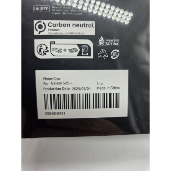 NEW CASEKOO Genuine Official for Samsung Galaxy S25+ Case DARK Blue With Stand - Picture 12 of 16